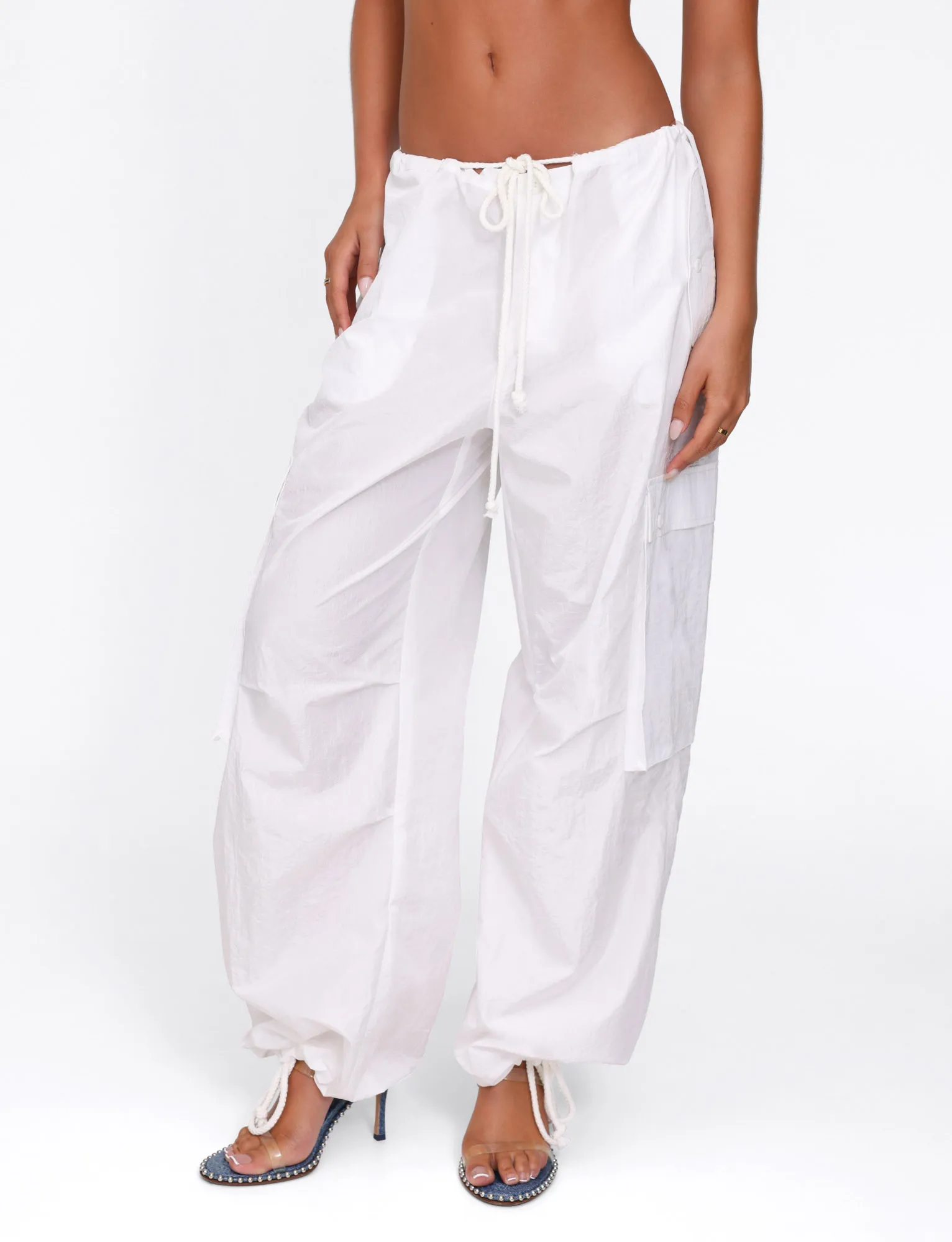 Easy Care VIOLETTE PANT - WHITE