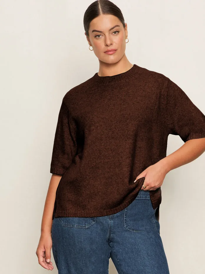 Festival wear Statement Piece Perfect Sweater Tee Chicory Extended Sizing