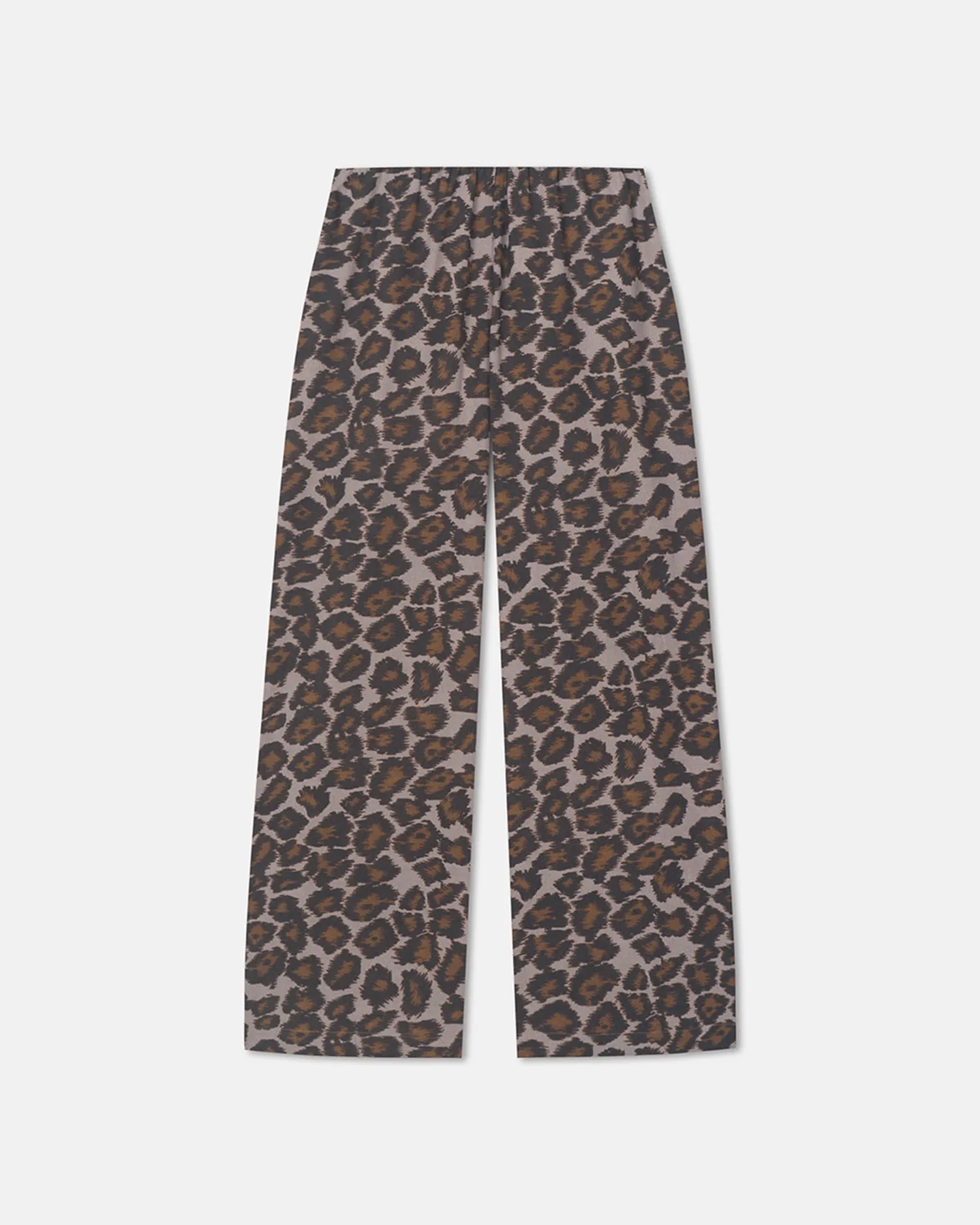 Classy Fit SecureClosureSystem Brenda - Printed Cotton Voile Pants - Crayon Ocelot