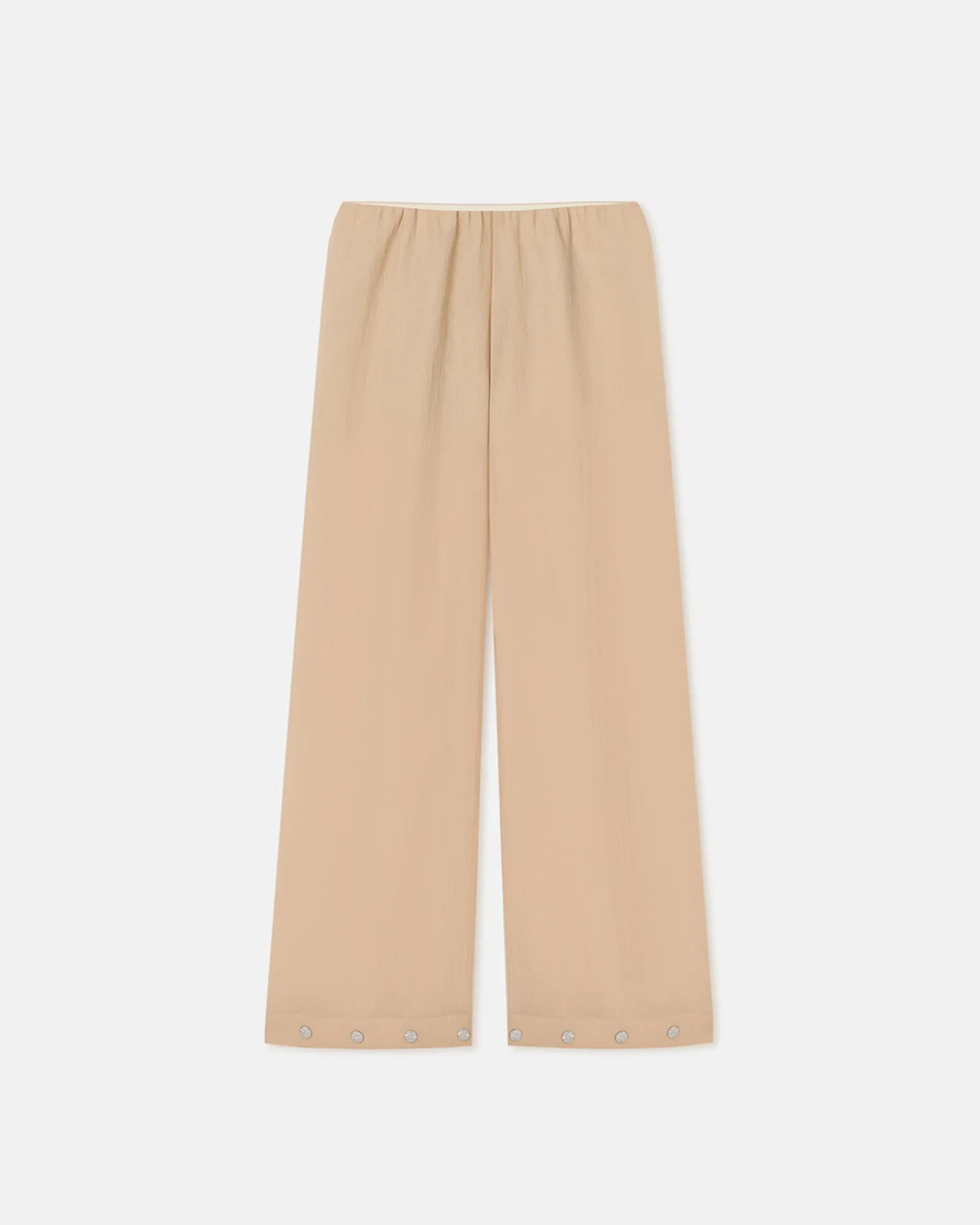 Brenda - Studded Gauze Pants - Wax Four Way Stretch