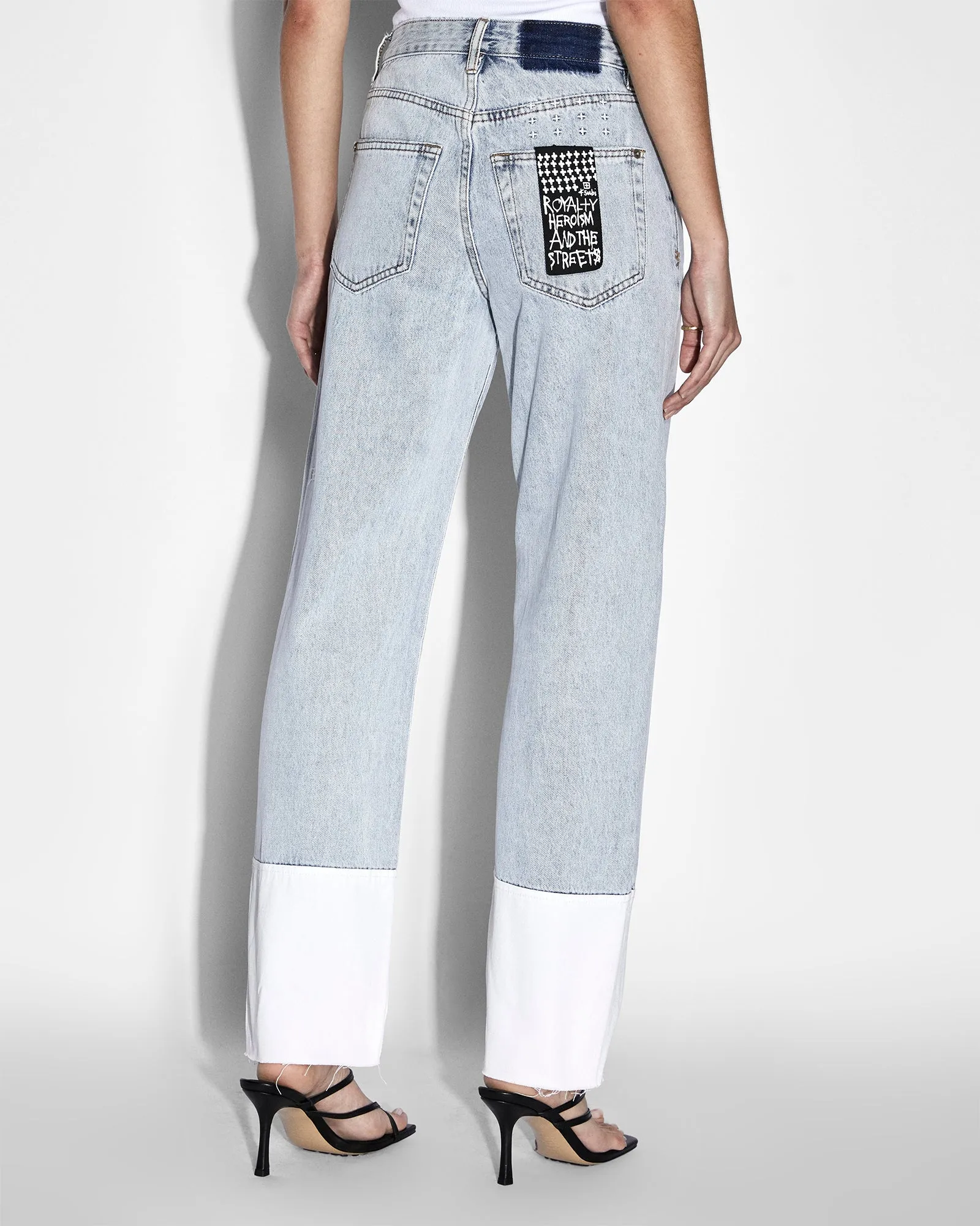 Low Impact Processing Clean Shape BROOKLYN JEAN MUSE CUFFED
