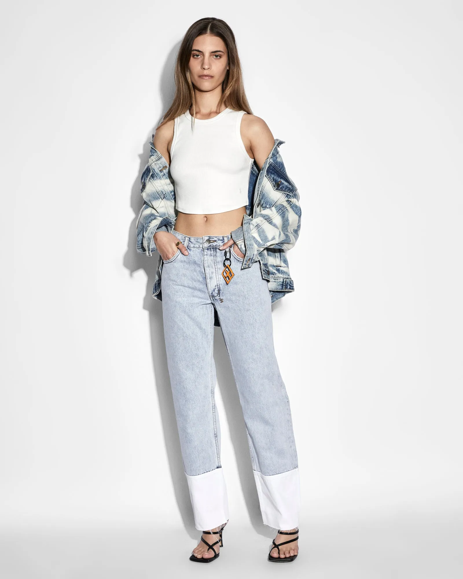 BROOKLYN JEAN MUSE CUFFED Clean Detail Sustainable Beach Day