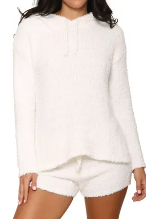 Flexible Hemline Anti Odor Treatment Snow Good Plush Hoodie