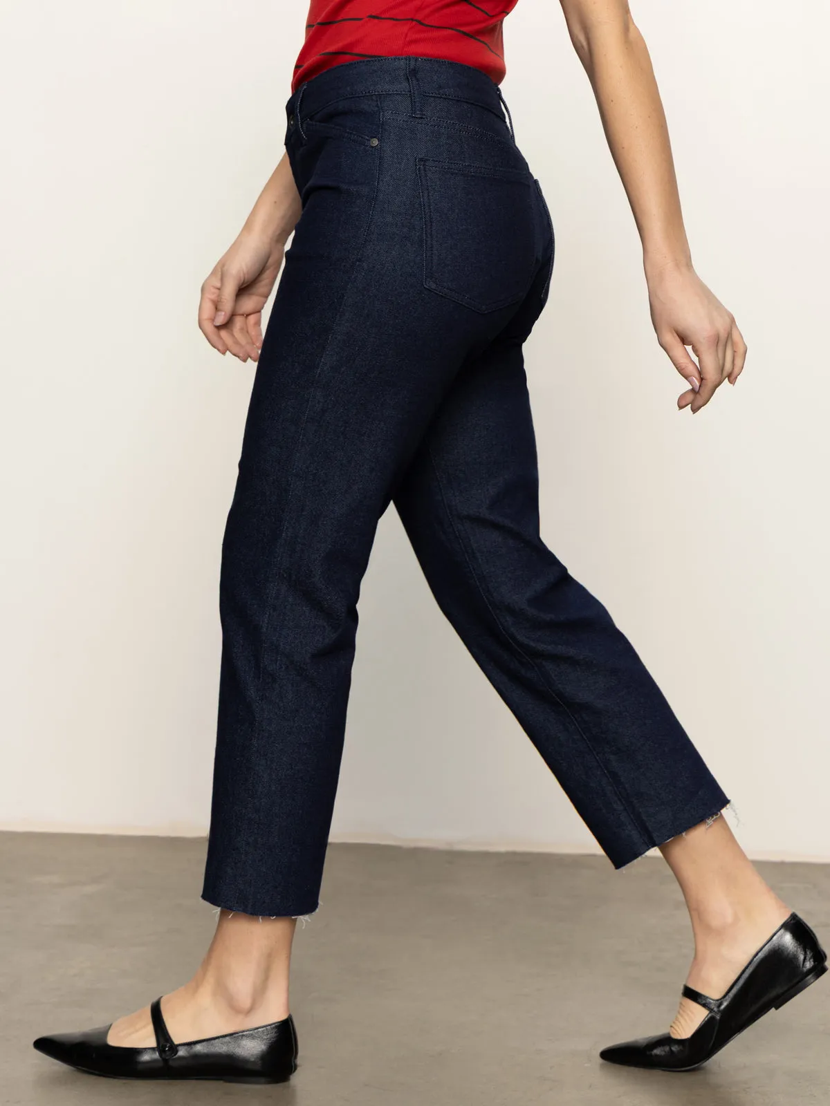 Active Lifestyle Cadence 90'S Straight Crop Jeans Plot Twist