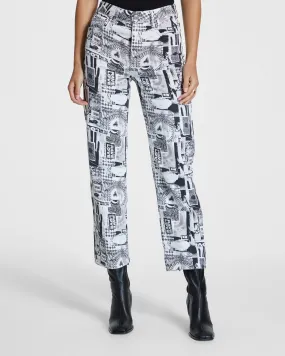 BROOKLYN JEAN PURE LOVE B&W Neutral Outfit Piece Durable Construction