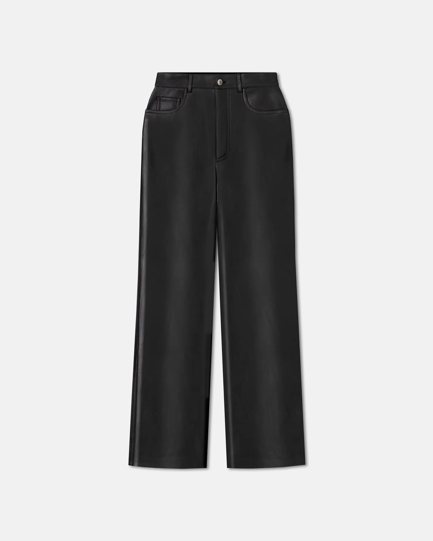 Camma - Straight Leg Trousers - Black Outfit Staple