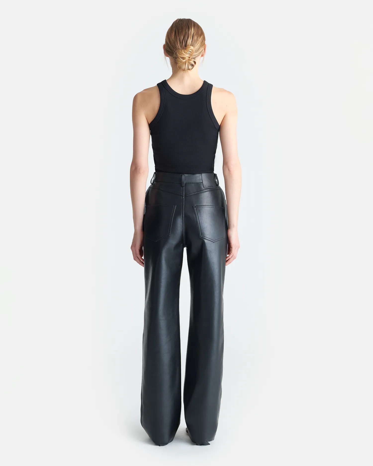 Functional Style Work Ready Camma - Straight Leg Trousers - Black