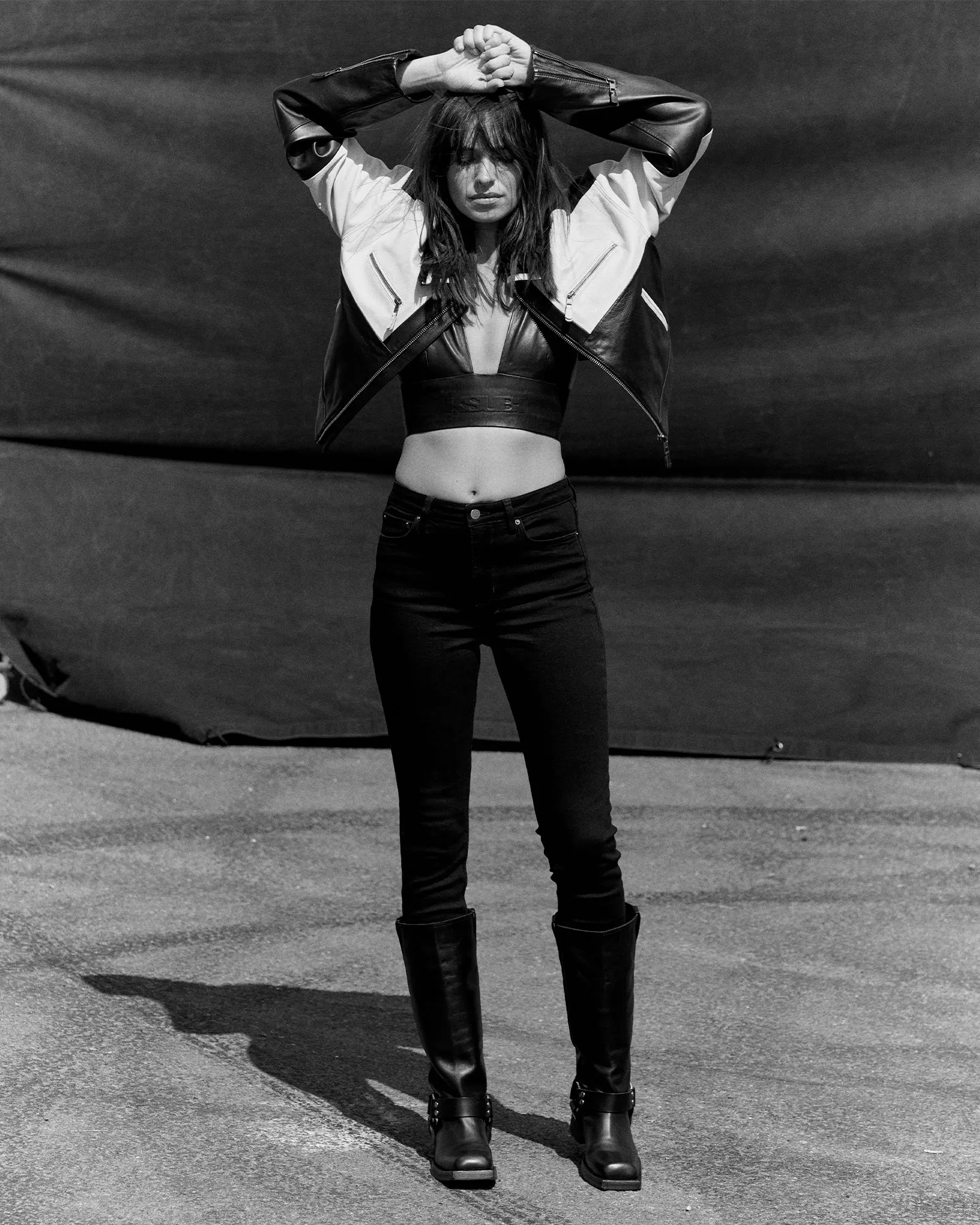 Low Impact Dye Parent Style Family Style HI N WASTED JET BLACK