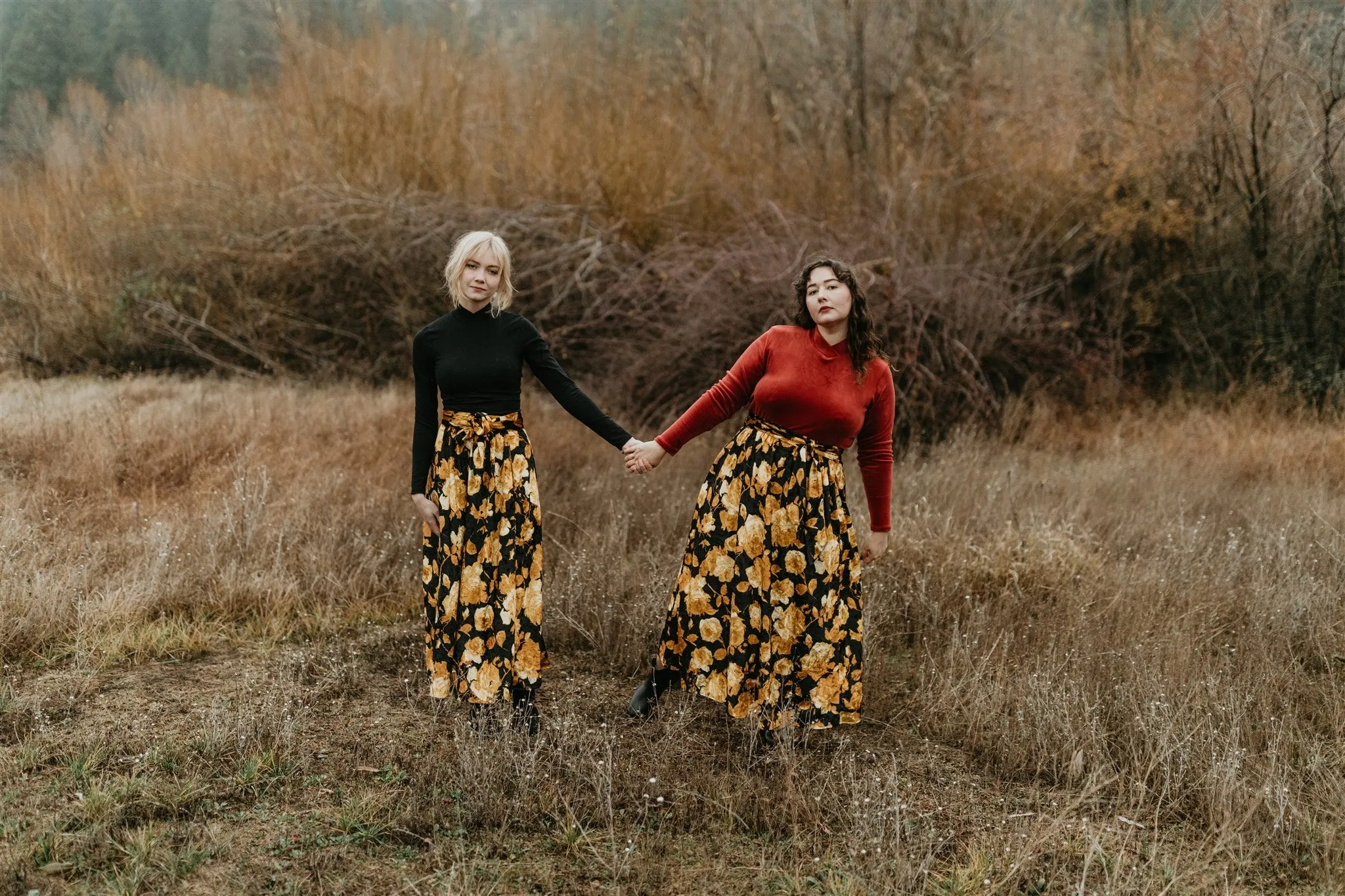 Chic Comfort Warm Knitwear Mock Top in Brick Velvet