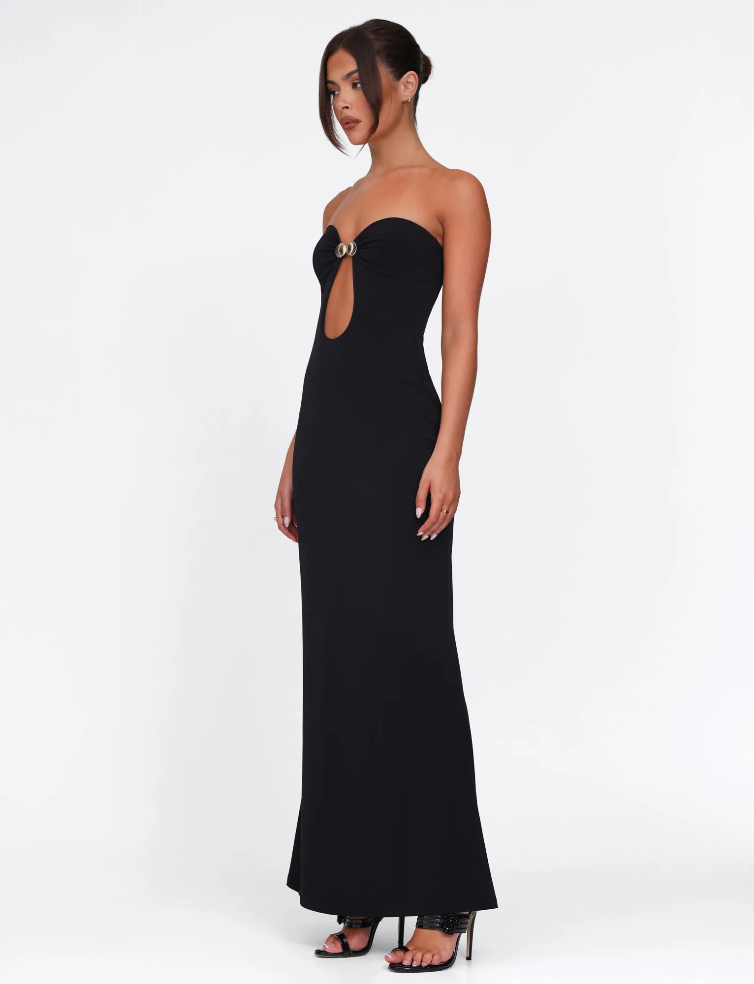 Upgrade-Option CECILY MAXI DRESS - BLACK