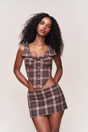 SeamlessConstruction Chamonix Tartan Corset