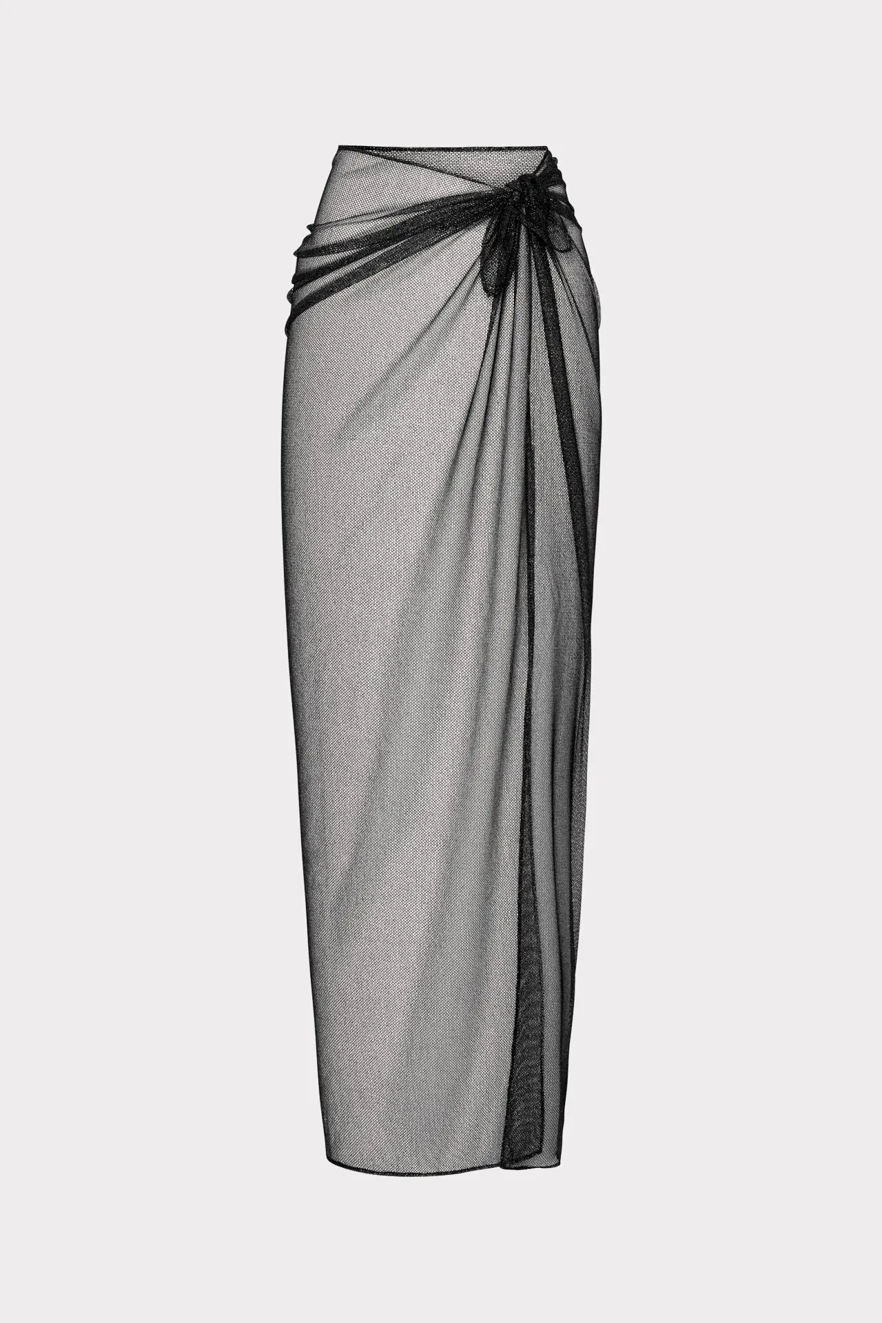 E-Commerce Coastal Fun Metallic Mesh Sarong