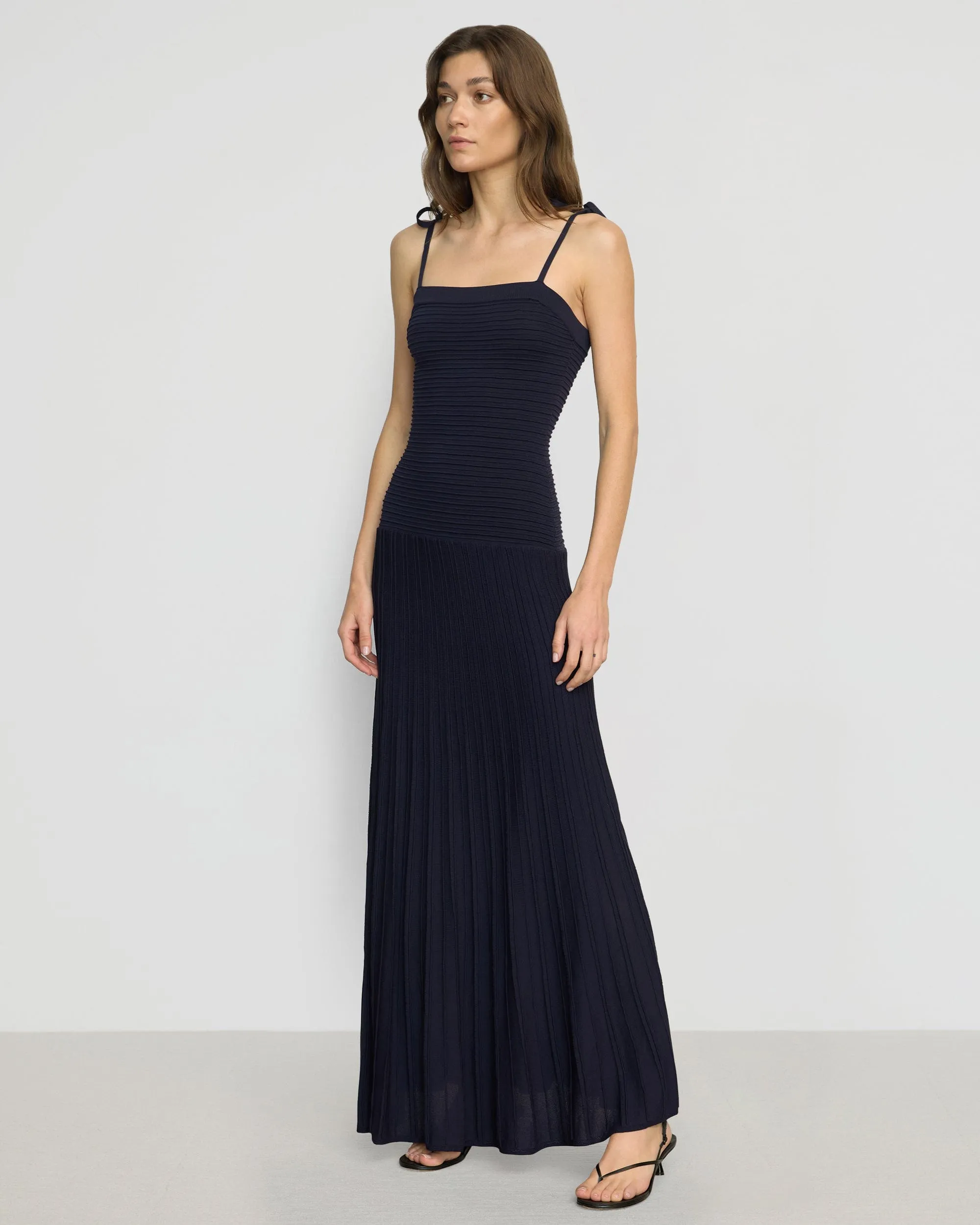 Chan Ottoman-Knit Dress photo look Smooth Curve