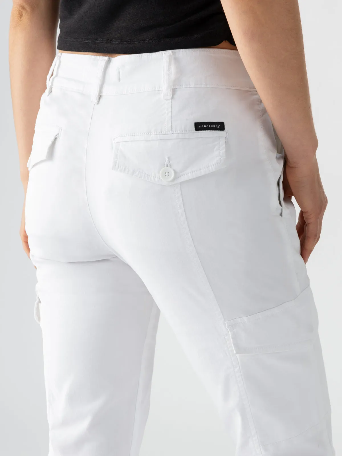 Rebel Standard Rise Pant Brilliant White Mesh Lined Stain Repellent Coating