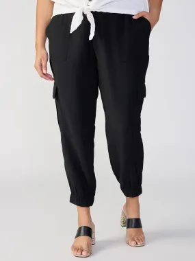 Tailored Silhouette The Harmony Semi High Rise Pant Black Extended Sizing