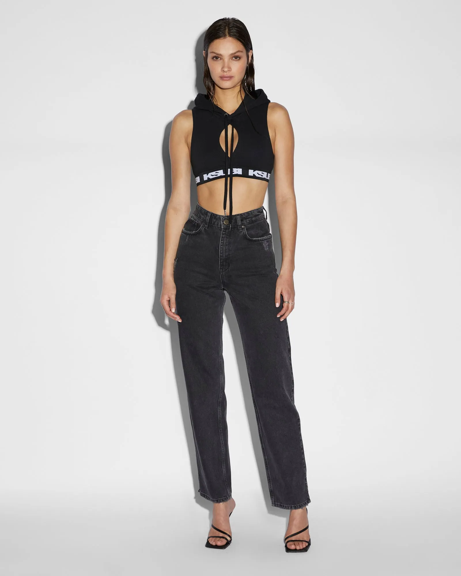 INCUBUS HOODIE TANK BLACK Cozy Fit Wear Winter Wearable