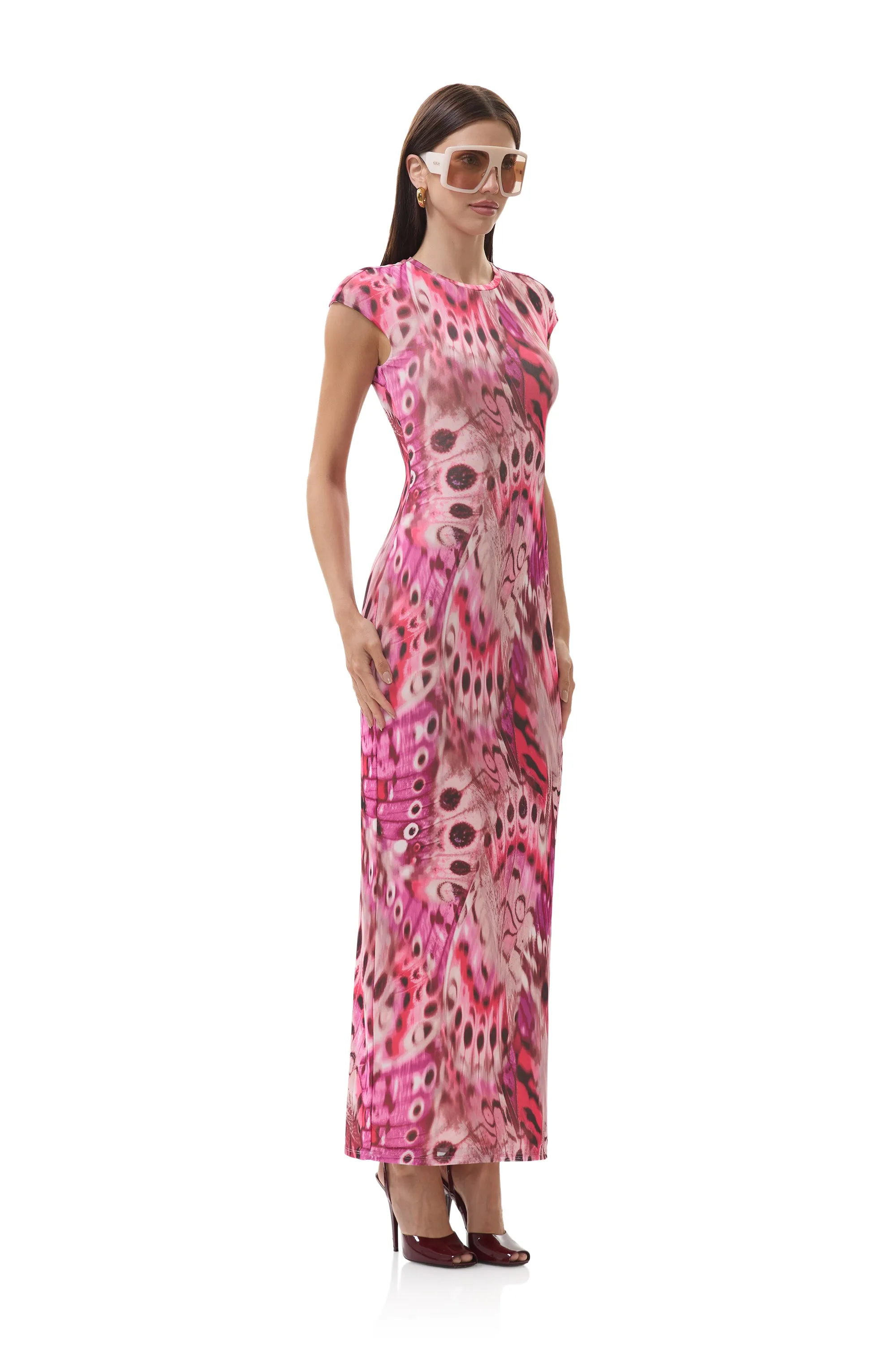 SoftTouchTexture Cody Dress - Berry Butterfly