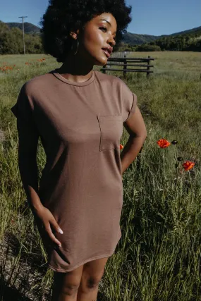 Cody T-Shirt Dress - FINAL SALE Flattering Layer Nature Glow