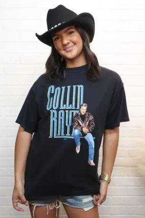 Collin Raye Vintage Tee Retro Style Lightweight Blouse