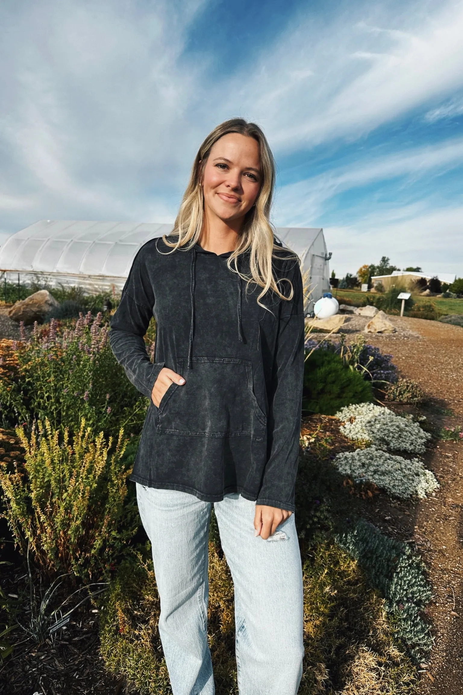 Colson Hooded Pullover - FINAL SALE SnagResistant Fabric AntiStatic Material