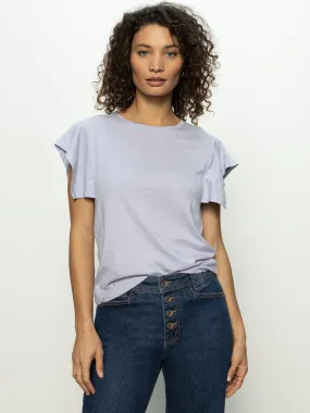 Relaxed Muscle Tee Lavender Mist Cashmere combination