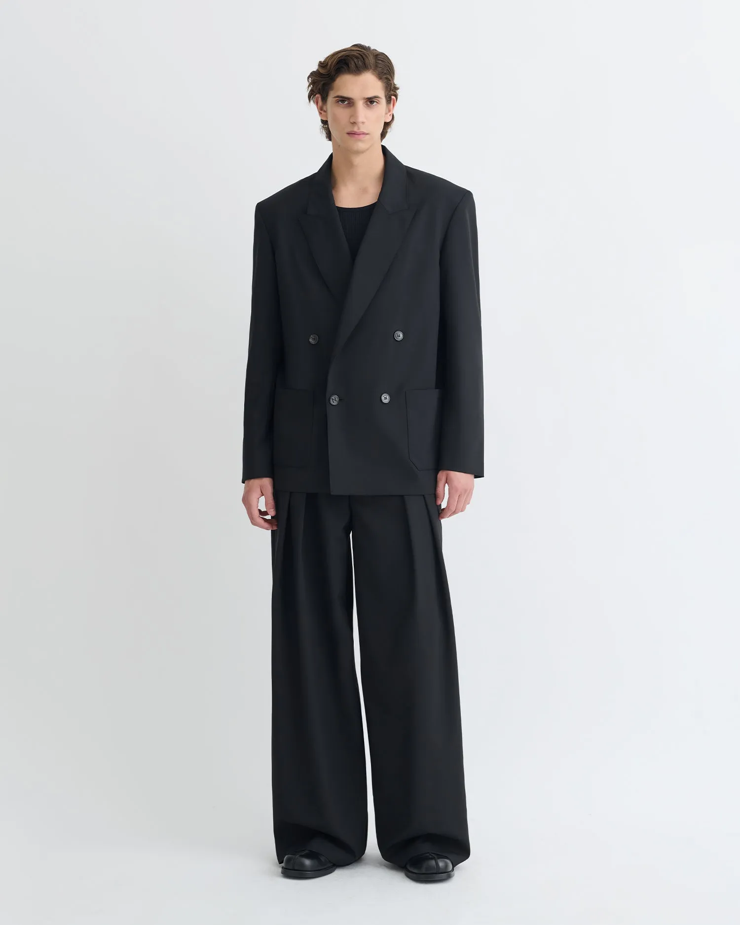 Functional Pirate costumes for kids Derik - Relaxed Blazer - Black