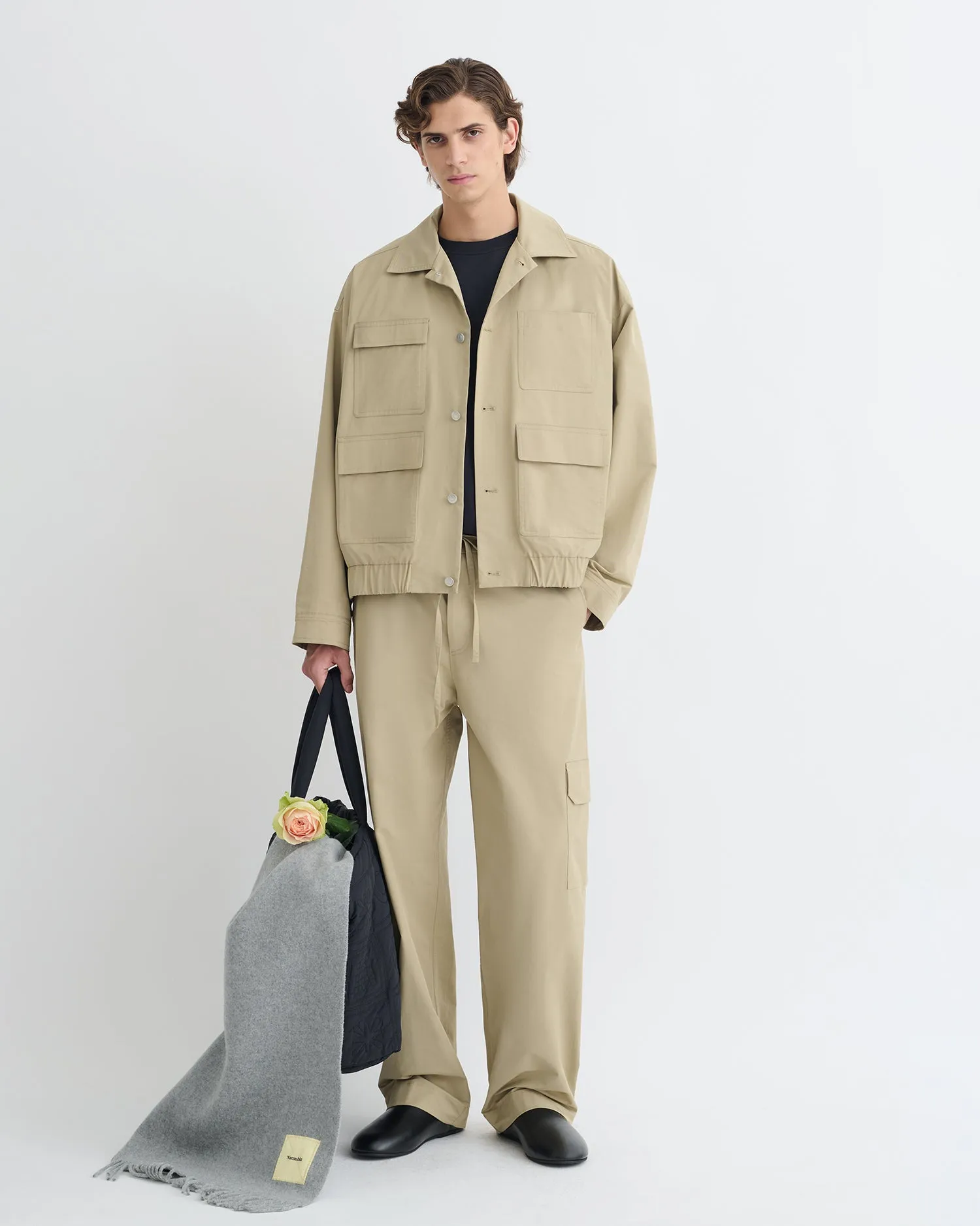 Tear Resistant Material Better Zubin - Tech Twill Jacket - Pebble