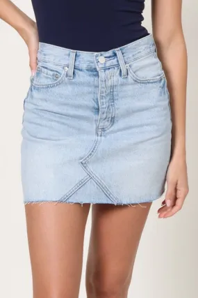 Kat Mini Skirt - Academia Neutral Style SturdyBeltLoops