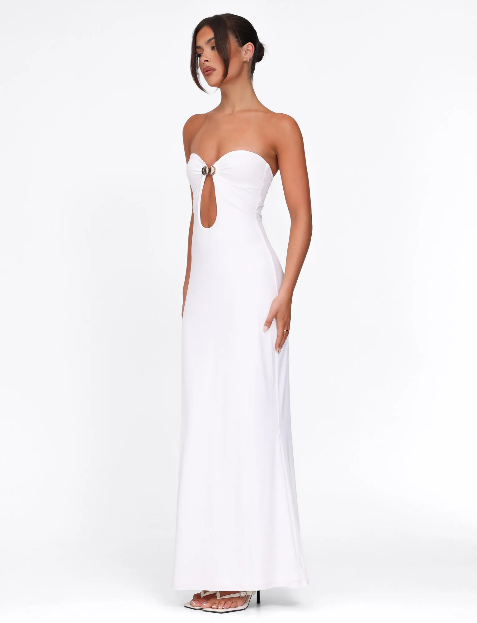 Fresh Fit Casual Wear CECILY MAXI DRESS - WHITE