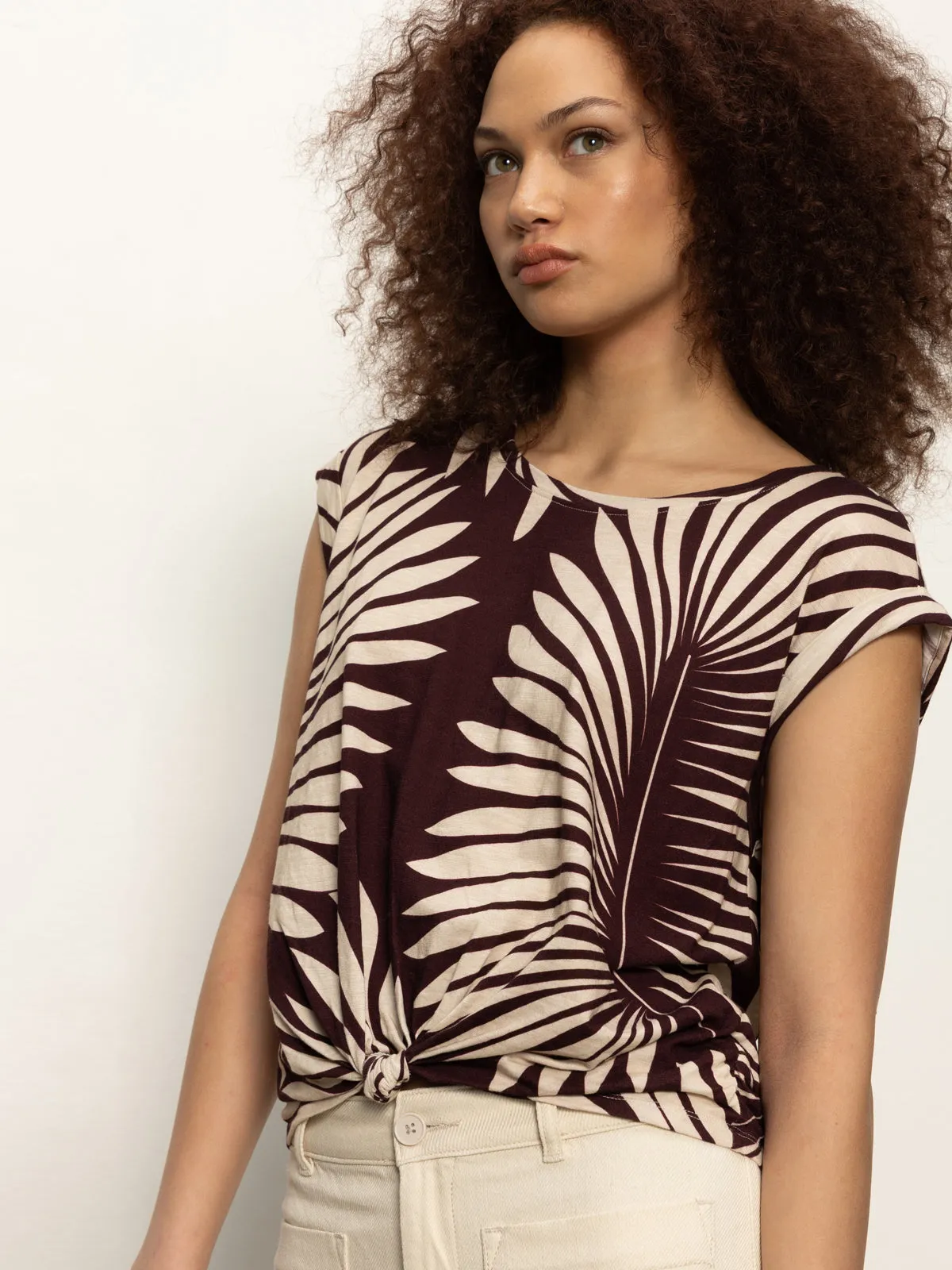 Knotted Muscle Tee Mesa Palm packable Swim Fitness