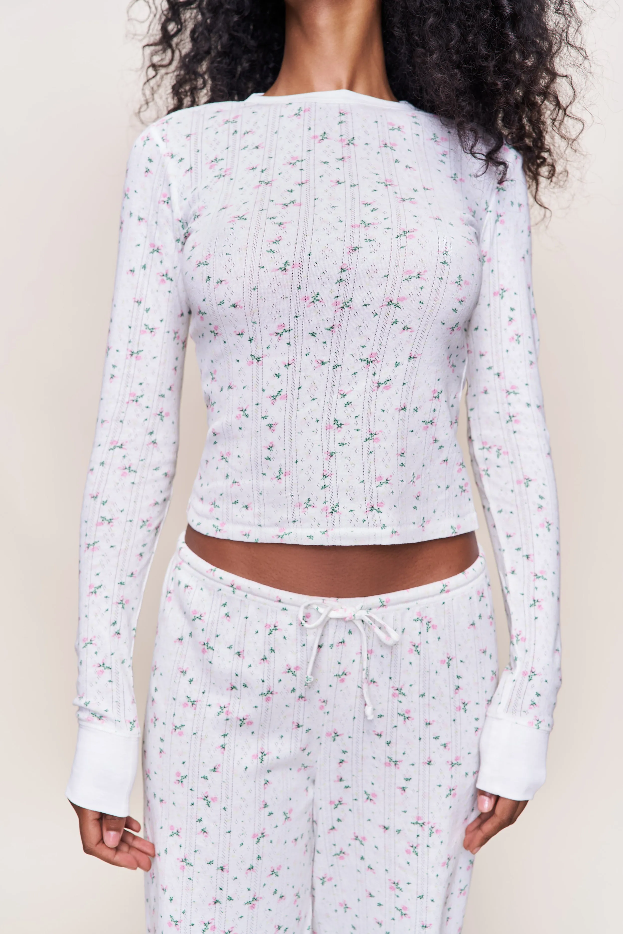 Modern Look Honey Long Sleeve Fitted Top