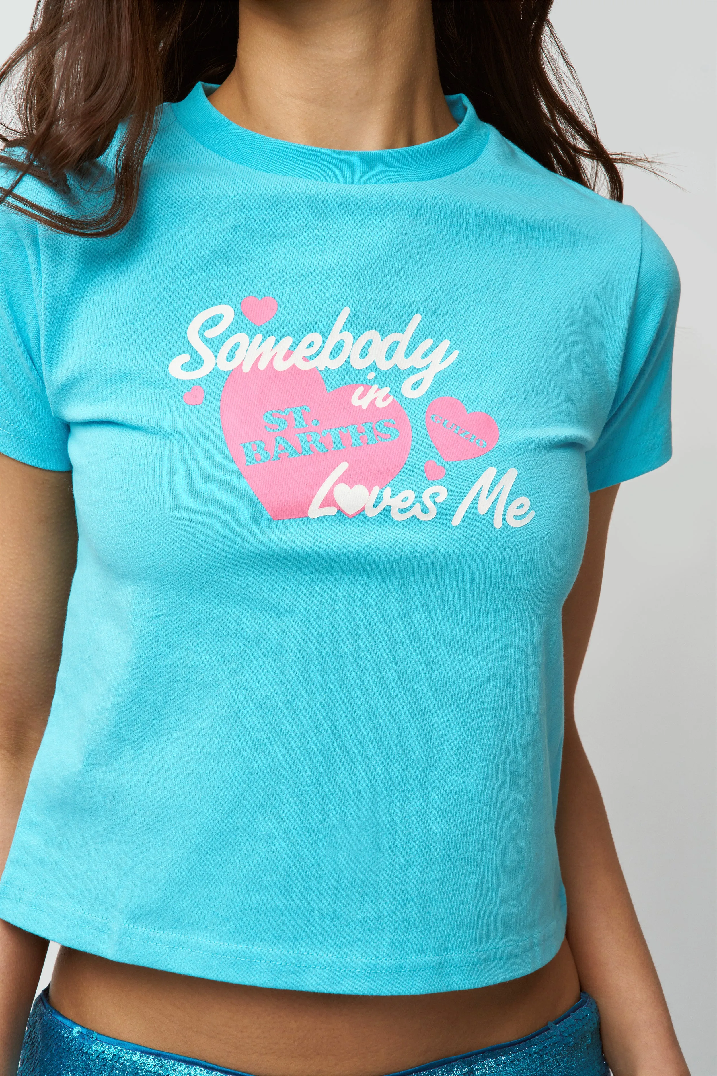 Moisture Wicking Fabric Shrunken Tee St. Barts