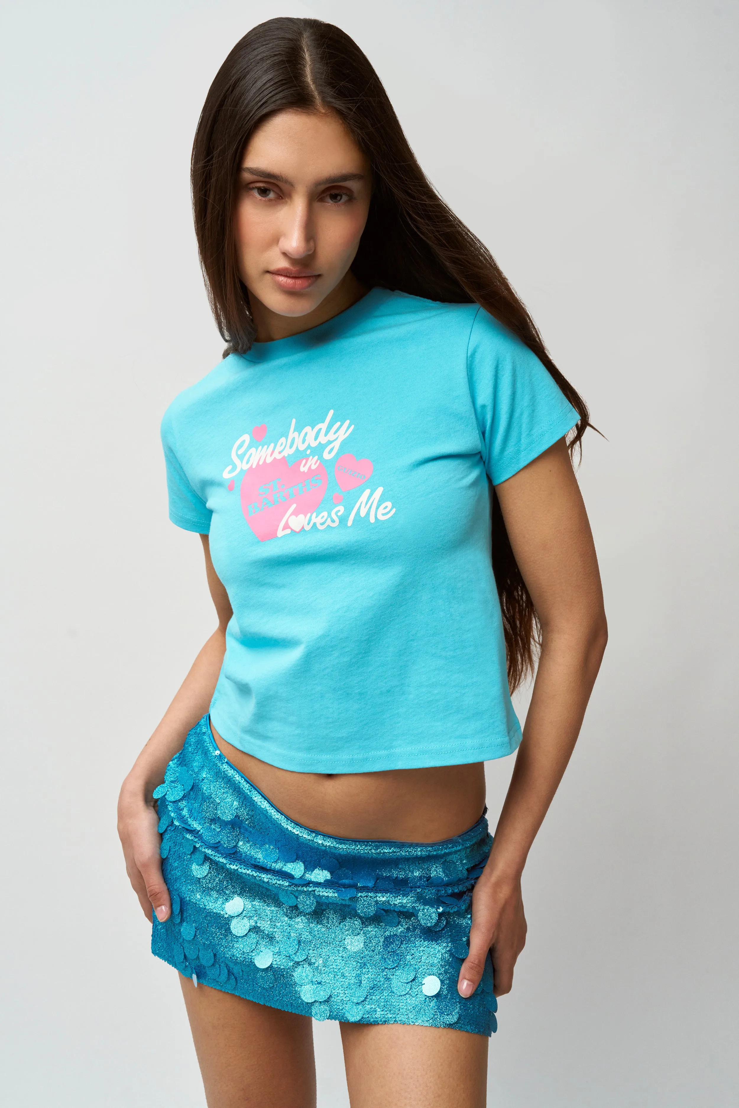 Shrunken Tee St. Barts Dynamic Fit System High Elasticity Fabric