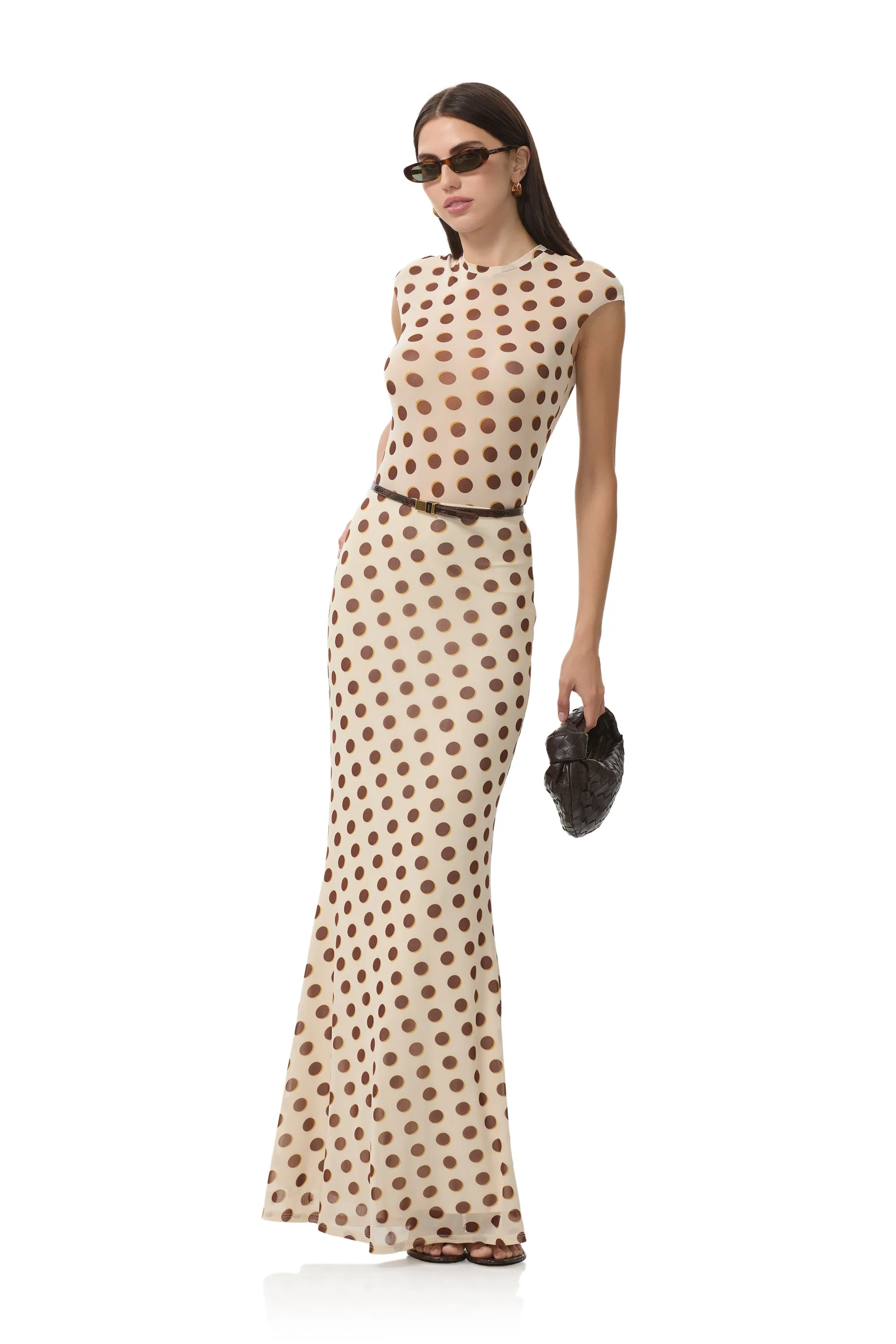 Nina Top - Gold Halo Dot TaglessCollars Wear Resistant Edge