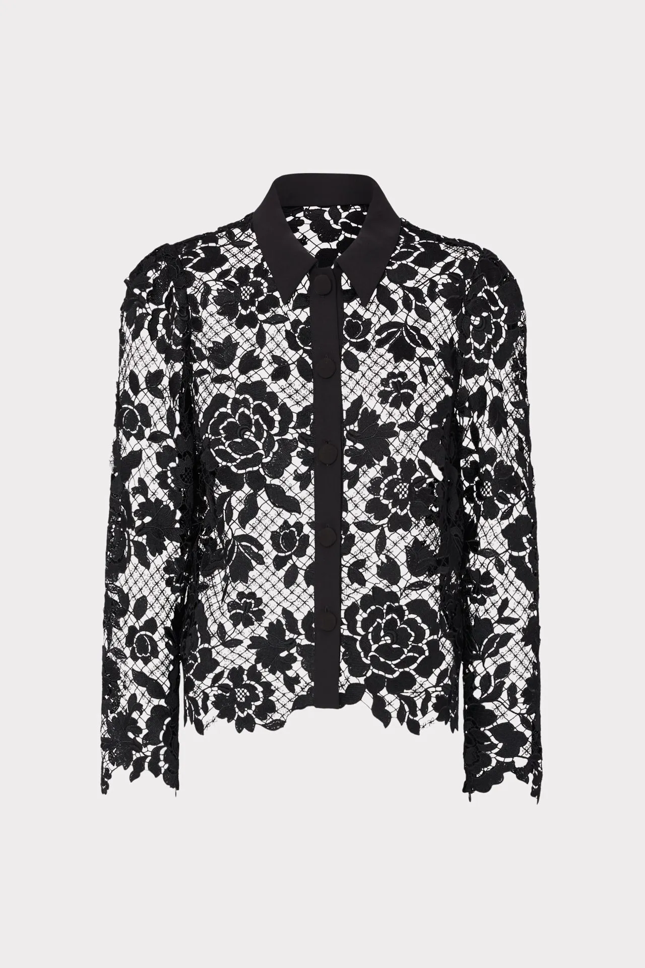 Breathable mesh June Rose Mosaic Blouse