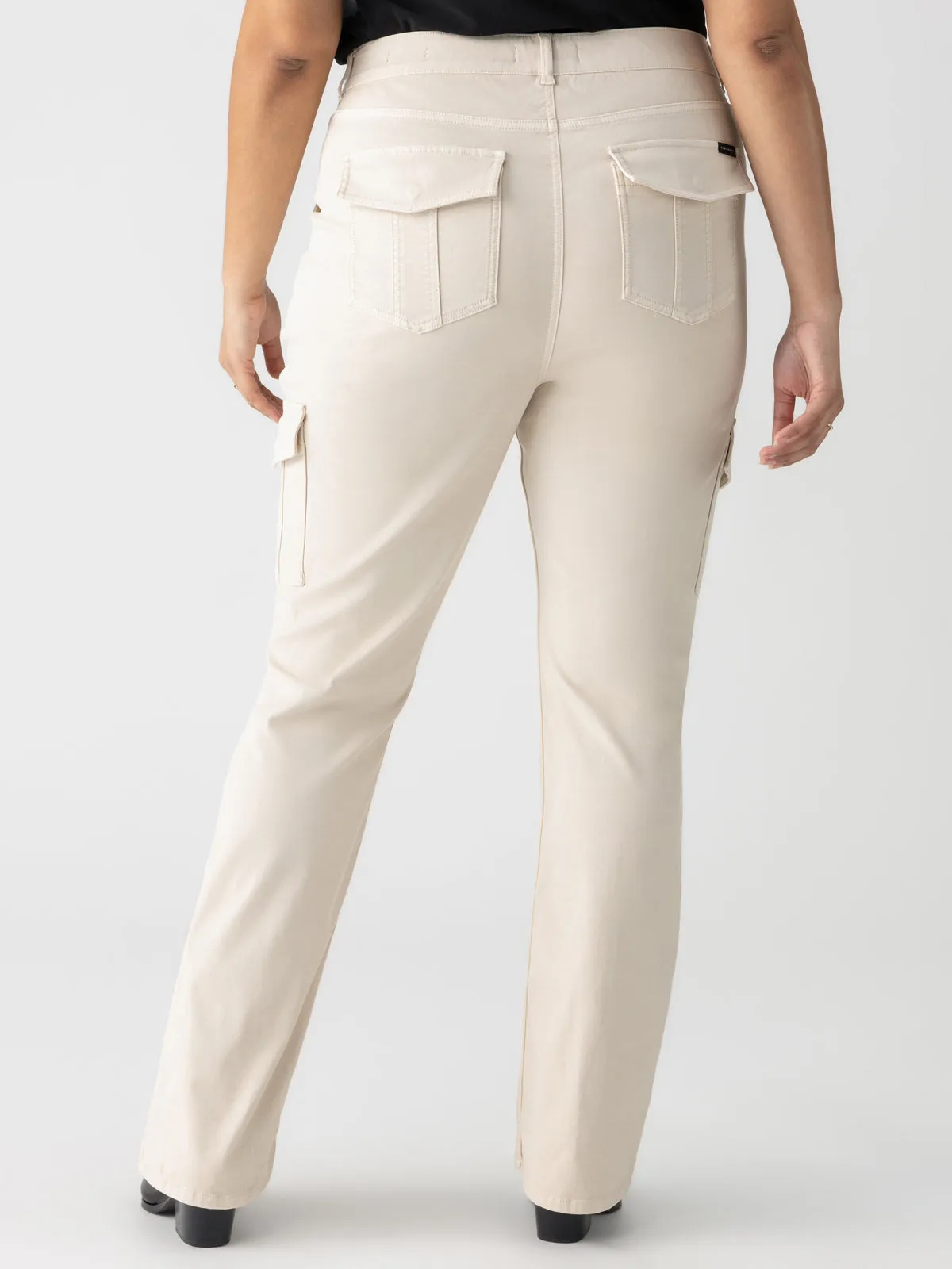 Comfy Wearable Sculpted Hayden Bootcut Standard Rise Pant Toasted Almond Extended Sizing