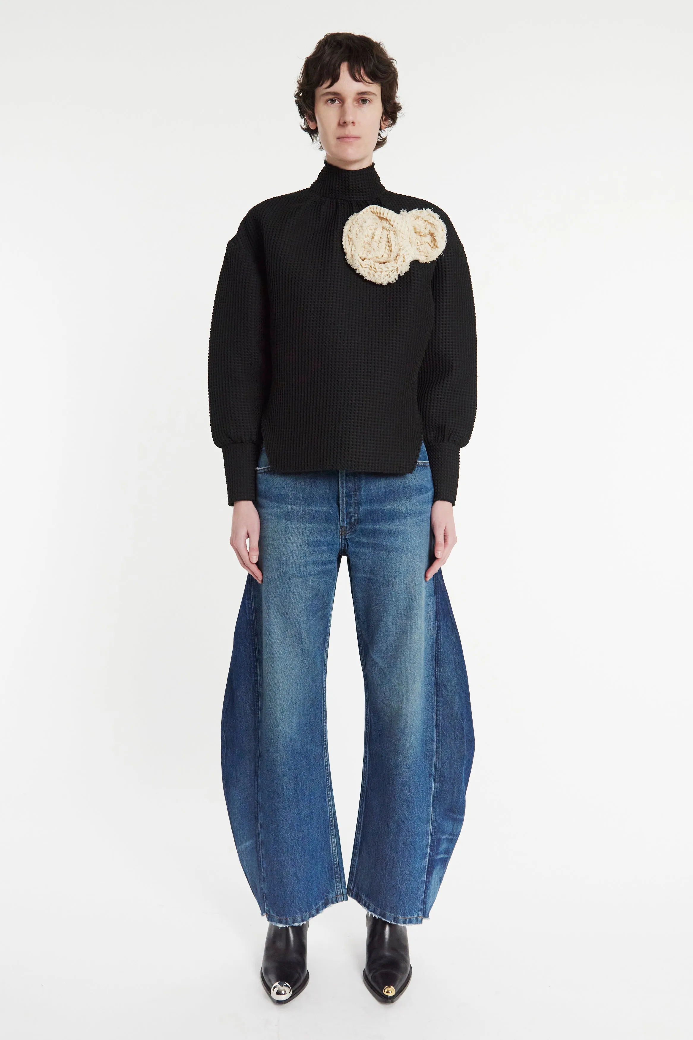 Recycled Jeans With Side Inserts Blue Reliable Outfit Date Night Casual Friday