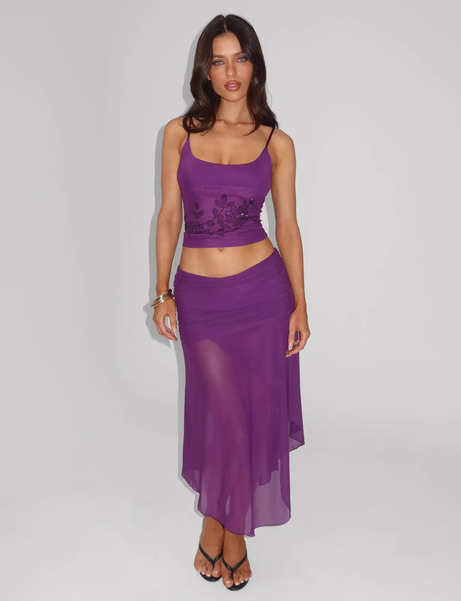 MARIANA SKIRT - PURPLE Performance Outfit