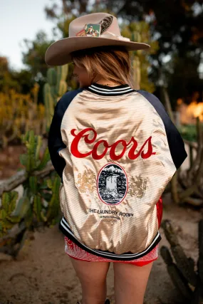 Coors Banquet Varsity Jacket AntiStatic Weave