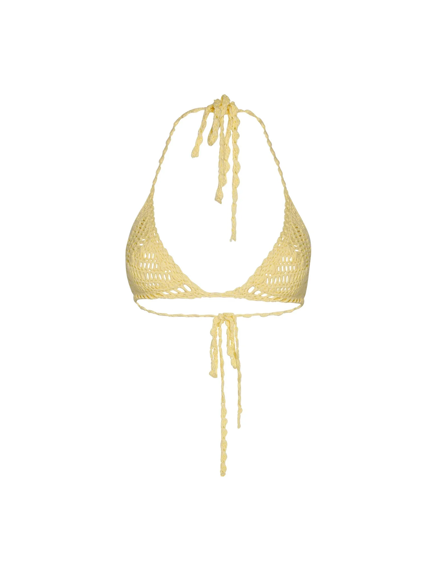 Tropical Swim Beach Ready Swim CORA BIKINI TOP - YELLOW : LEMON