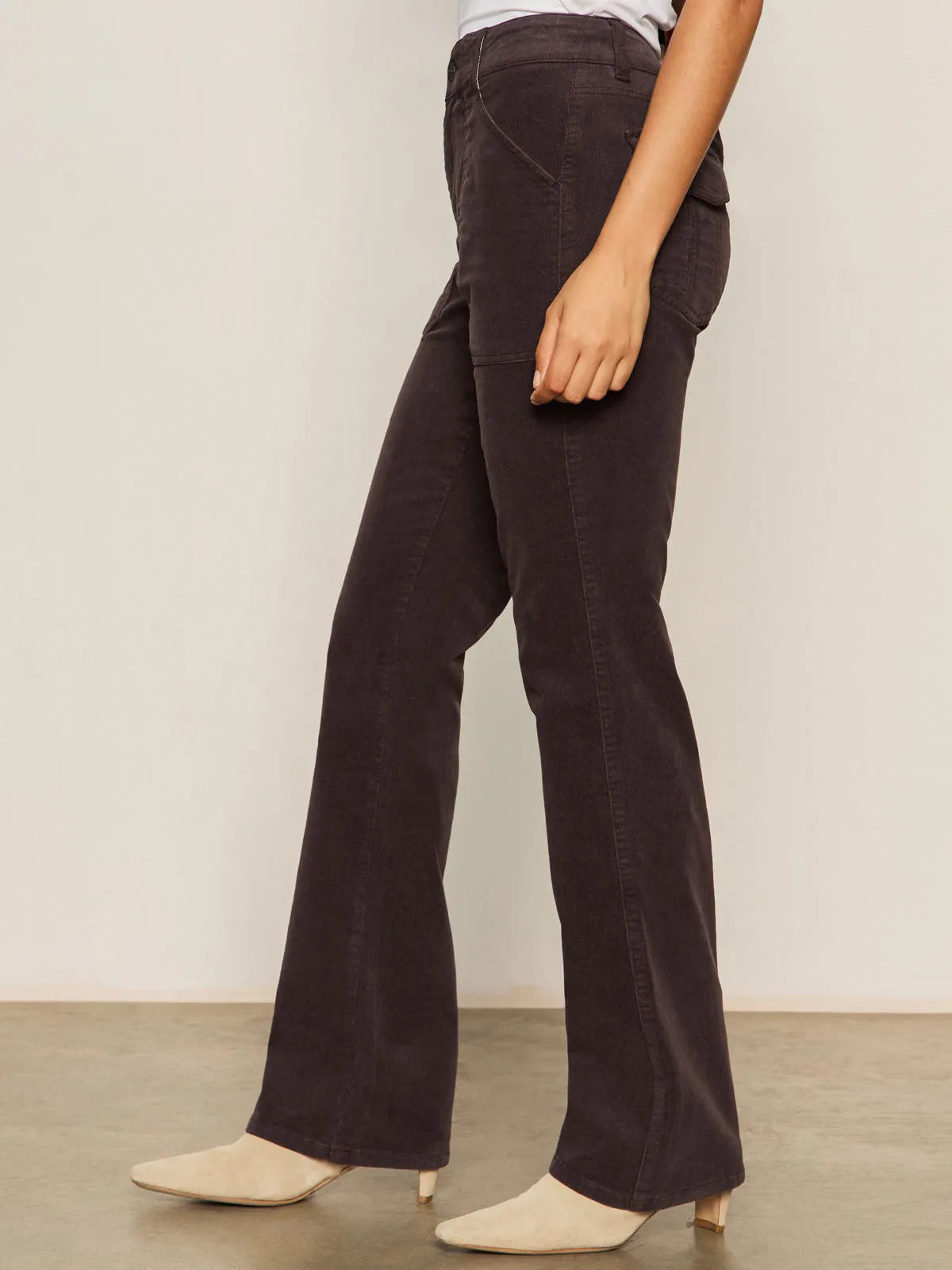 Corduroy Hayden Bootcut Pant Semi Sweet Petite Sizing Modern Style