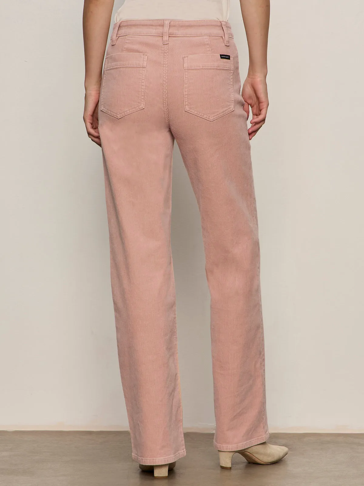 Corduroy Marine Pant Dusty Rose Tall