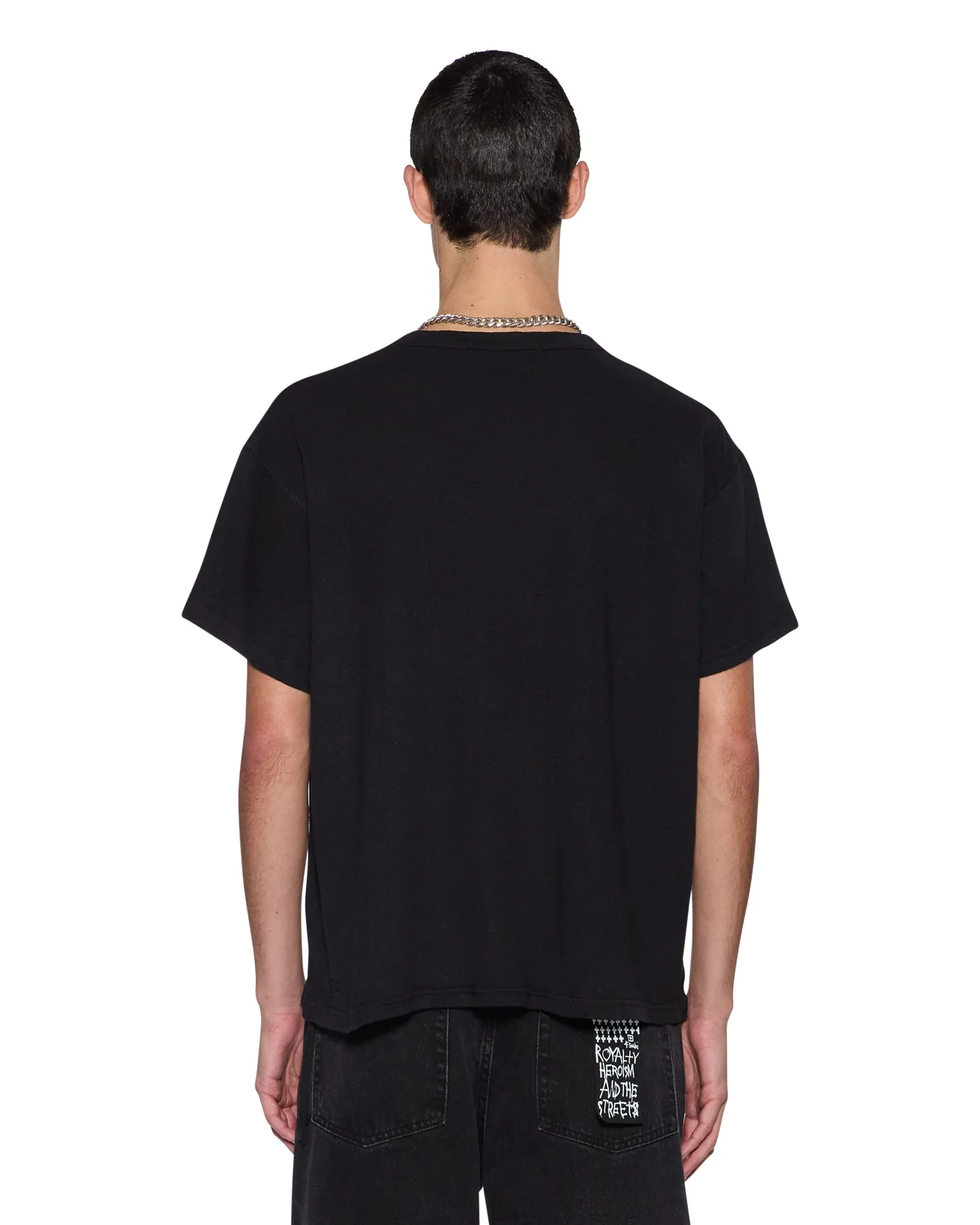 STATE SLUB SID SS TEE BLACK Sleep Comfy Look Wear