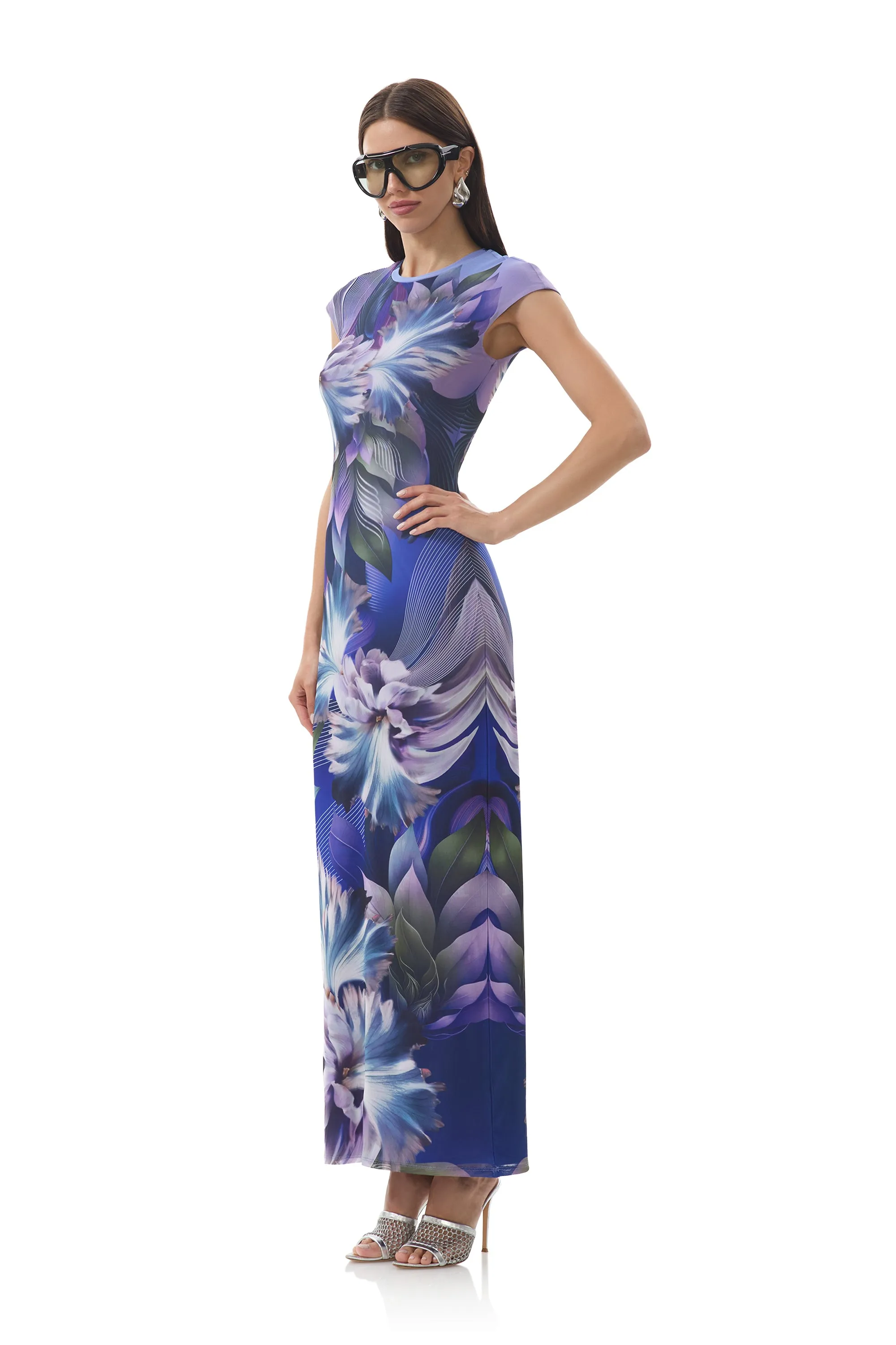 Skin Tone Versatile-Style Cody Dress - Abstract Orchid
