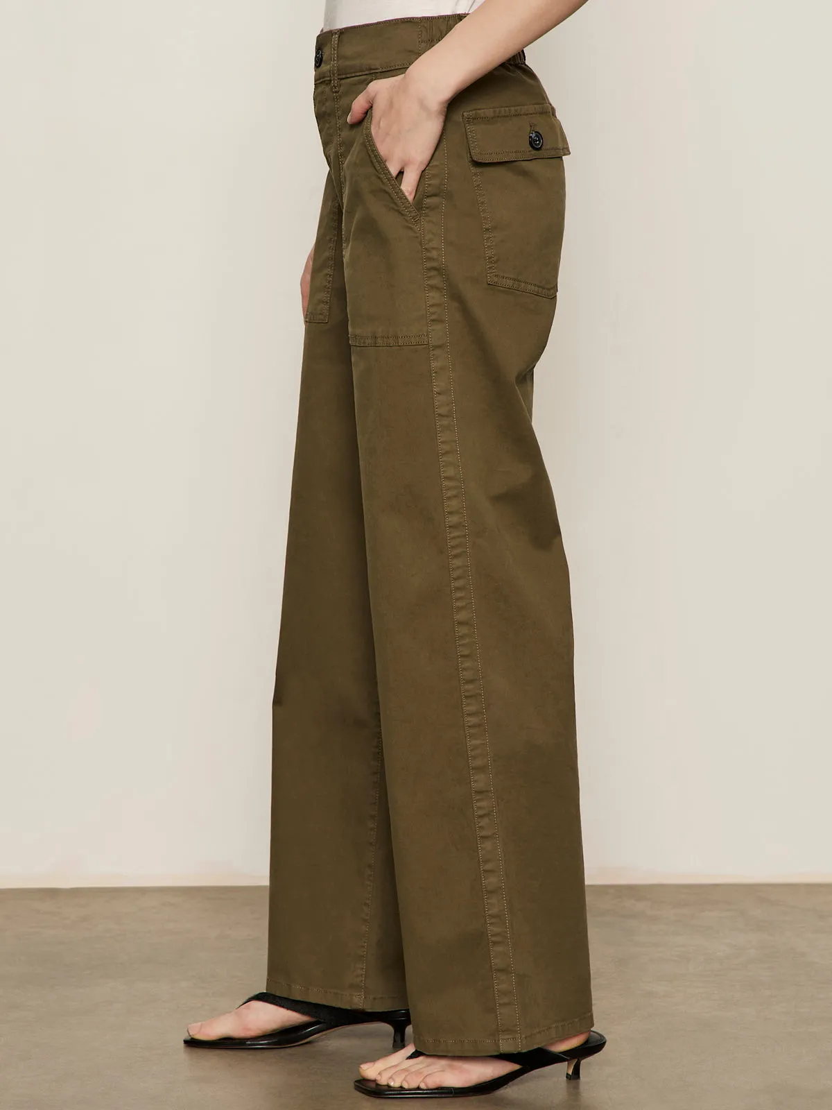 Core Basic Cruiser Full Length Pant Mossy Green
