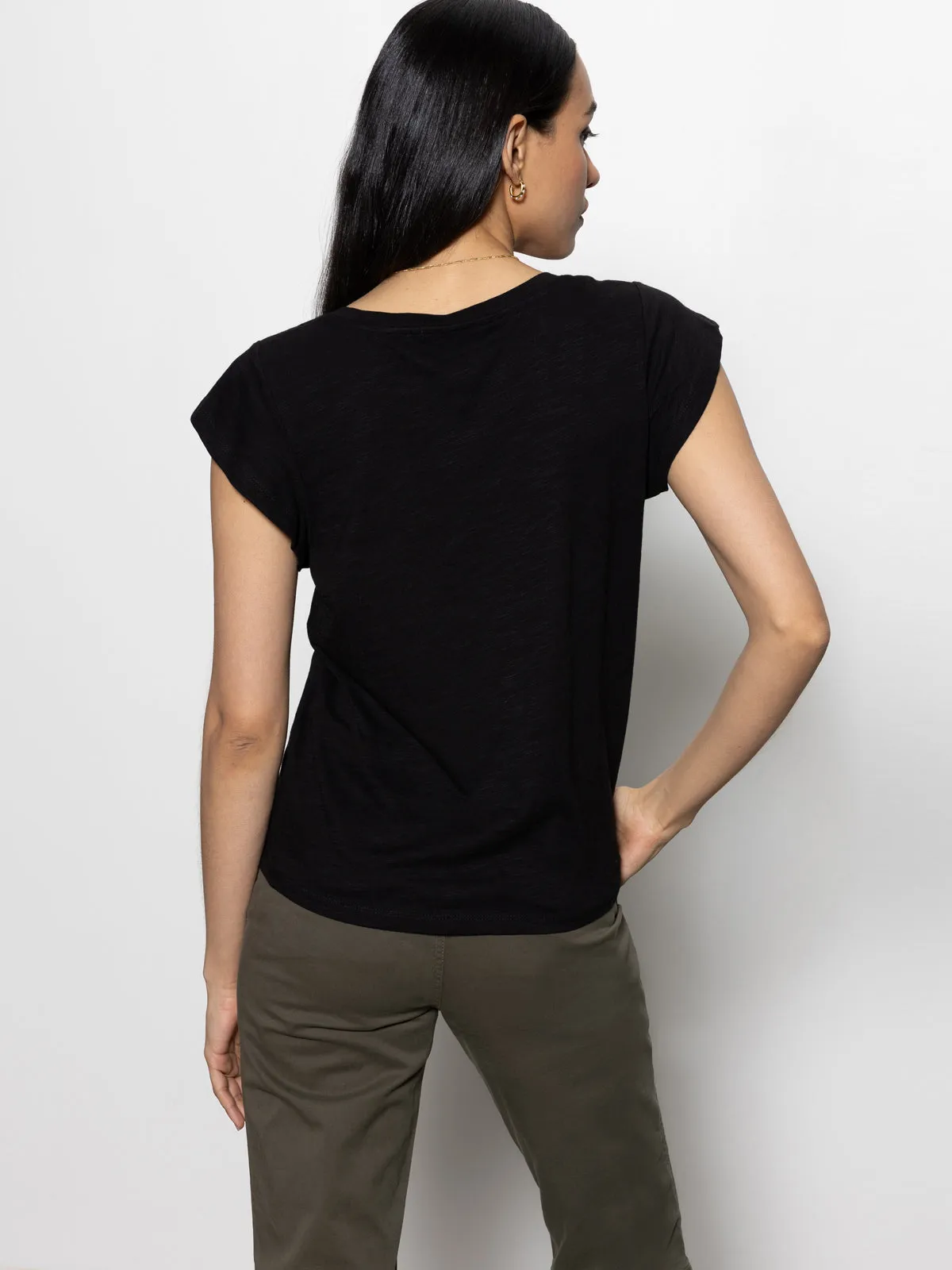 Smart Wear Easy Wear Style West Side Tee Black