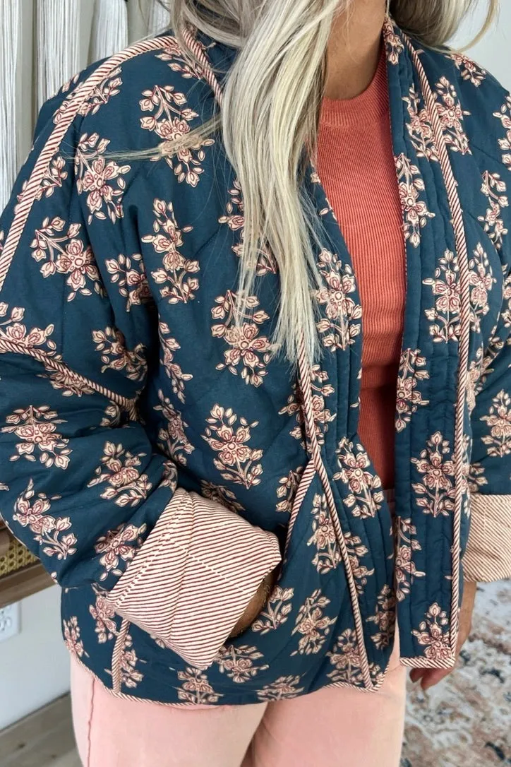 Dorthy Quilted Jacket Lux Collection - FINAL SALE Smooth Stitching UltraSoftLining