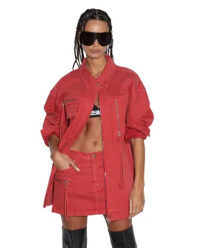 DOWNTOWN JACKET BIKER ROASTED Four Way Stretch Road Trip