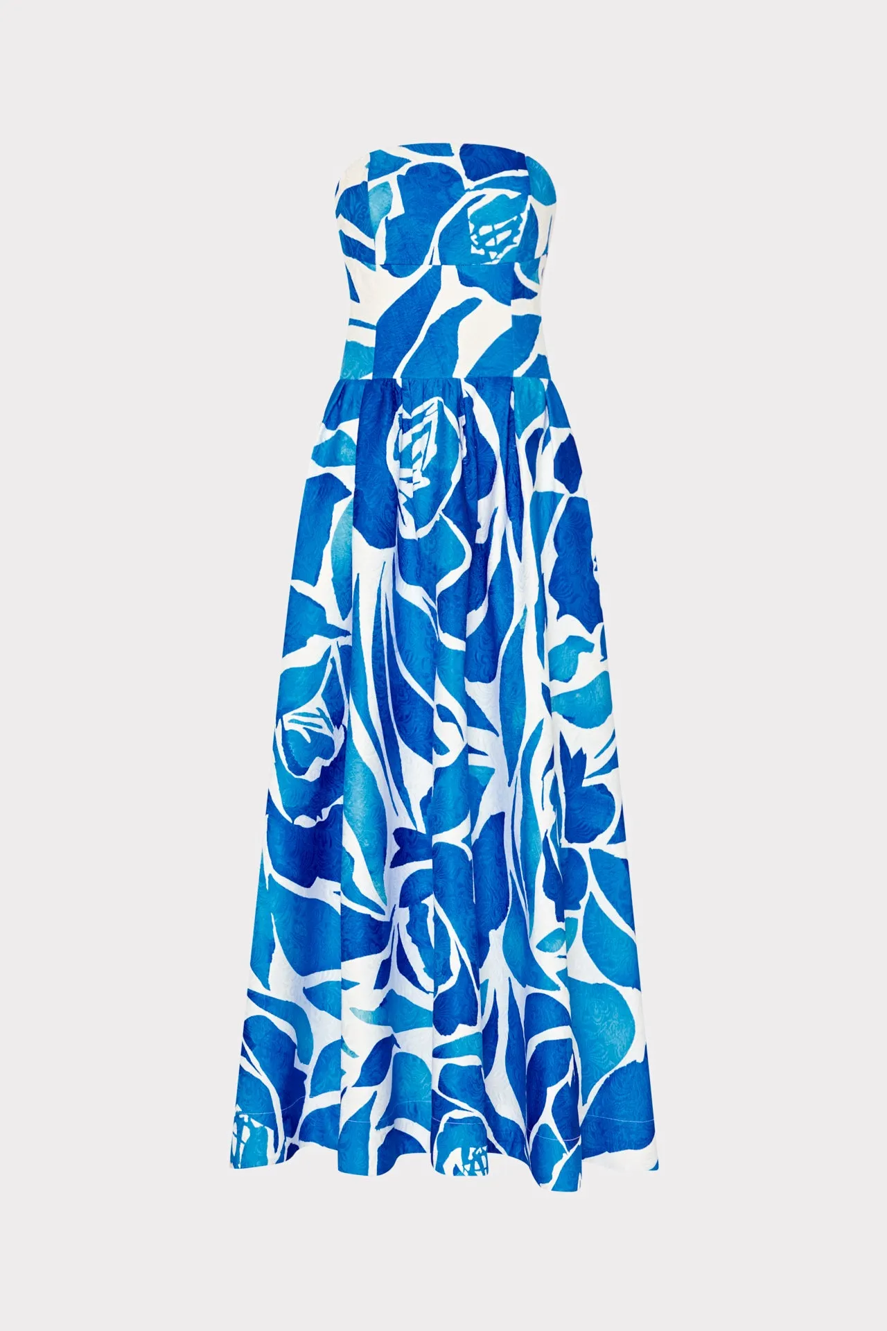 Dream Rose Jacquard Ballgown Sheer Light