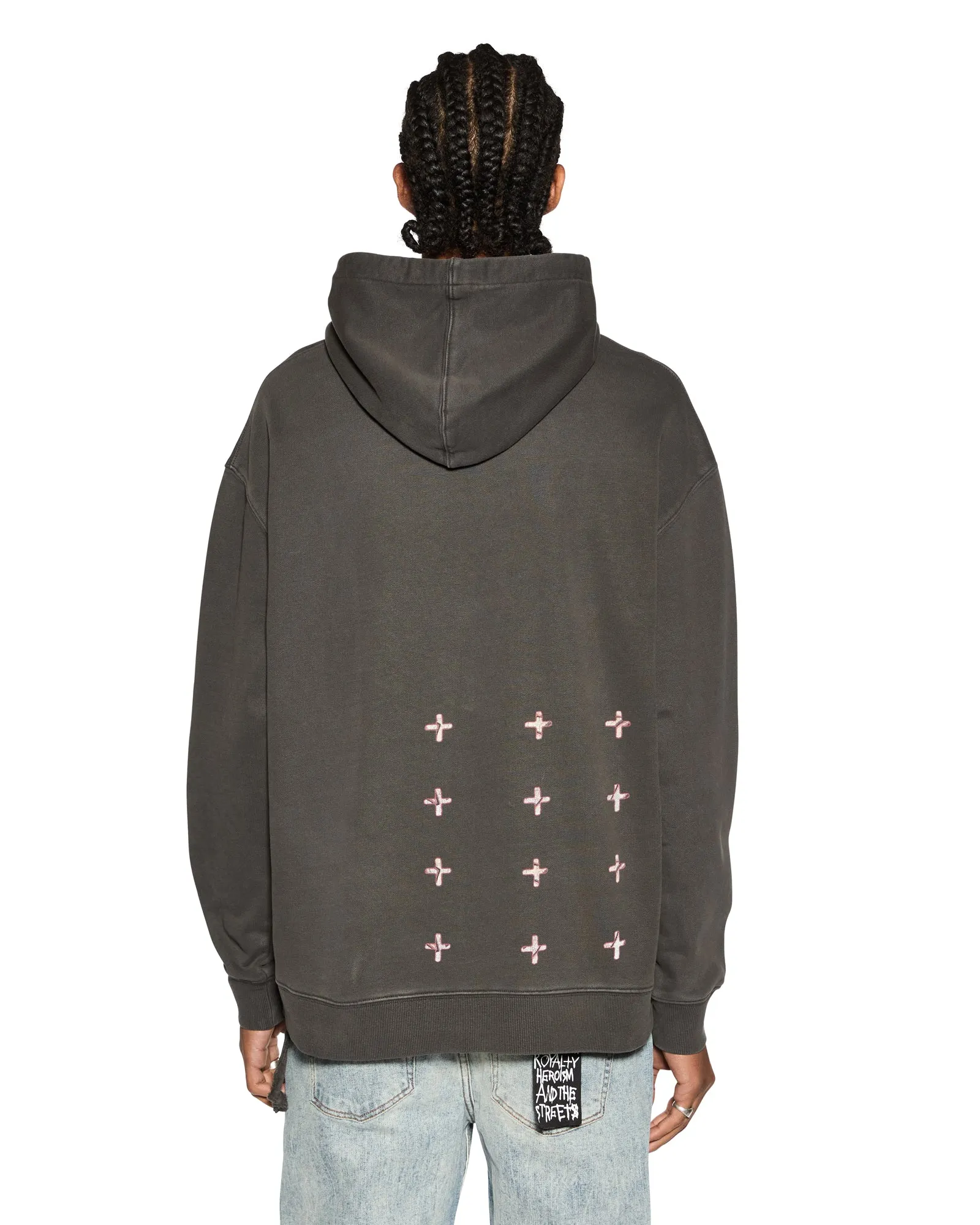 DUG OUT BIGGIE HOODIE FADED BLACK Minimalist Cuff